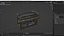 Vintage Mechanical Typewriter with Open Ribbon System Black