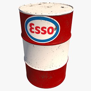 Esso Oil Barrel