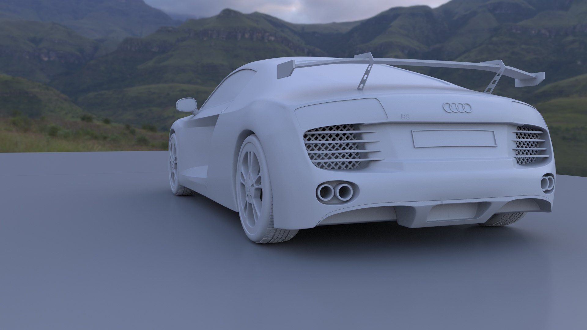 Free 3D AUDI R8 Free 3d Model - TurboSquid 1743650