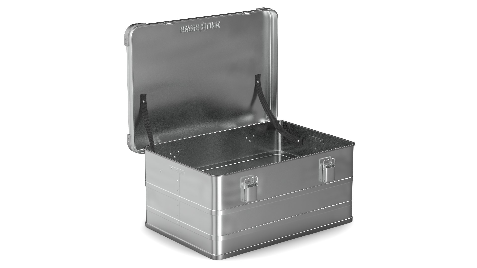 Aluminum Storage Box Swiss Link Medium 3D model preview