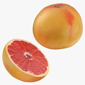 3D Grapefruit Collection 2 model