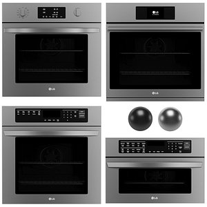 LG ovens 3D model