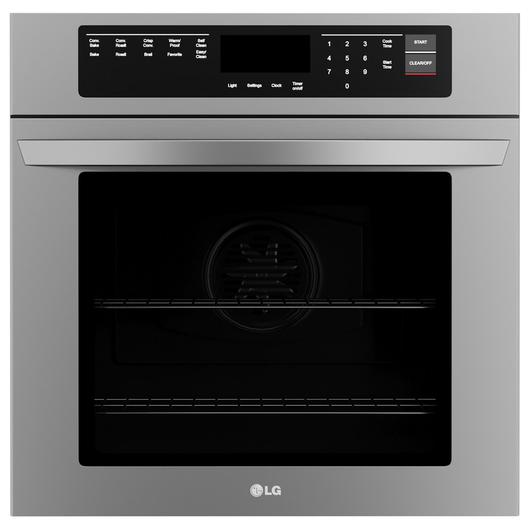 LG Ovens 3D Model TurboSquid 2021407