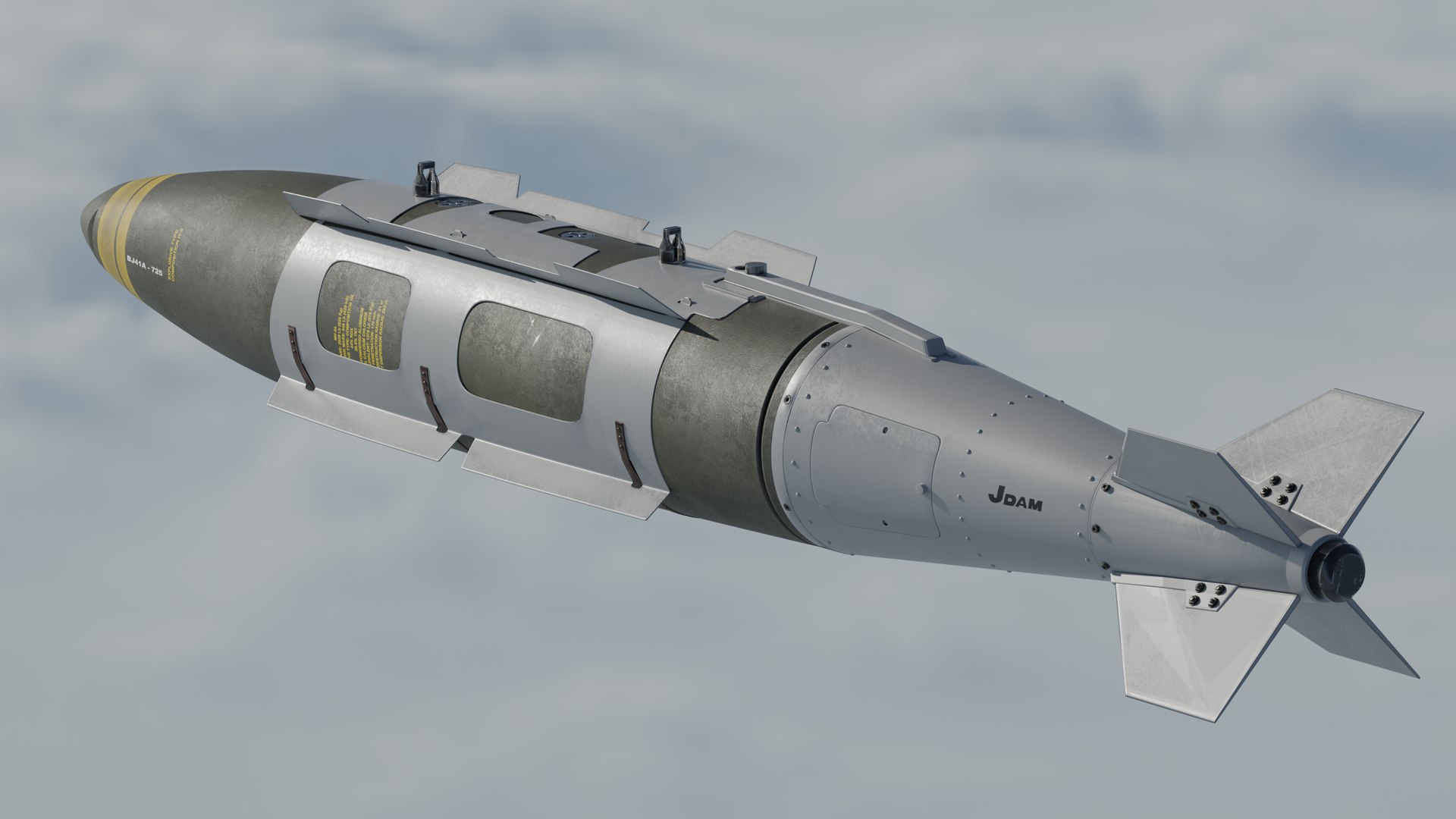GBU-31 V 1B Mk-84 JDAM 3D model https://p.turbosquid.com/ts-thumb/DH/Nj7lft/1A/z05/png/1699867157/1920x1080/fit_q87/20b1d3c4feea927219fb14bdc2482d6682e9cfbb/z05.jpg