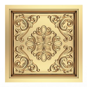 Carved Ceiling Tile 07