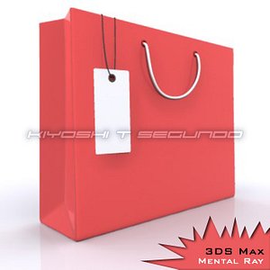 maya red bag white tag