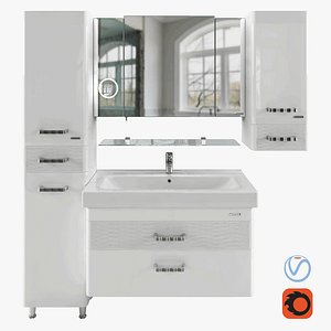 bathroom furniture sierra shelf model