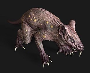 3D model Corrupted Rat - 01