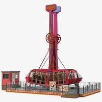 Kamikaze Ranger Ride Attraction OFF