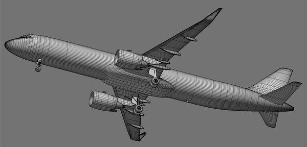 3D airbus a321lr neo - TurboSquid 1250962