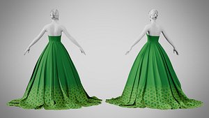 Dress 47 Arabian Green