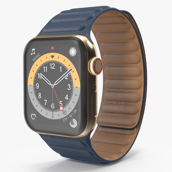 Apple Watch Series 6 Golden 3D model