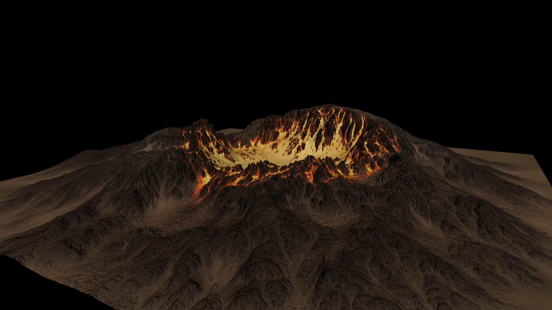 Volcano Obj