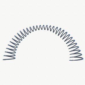 metal spiral spring model