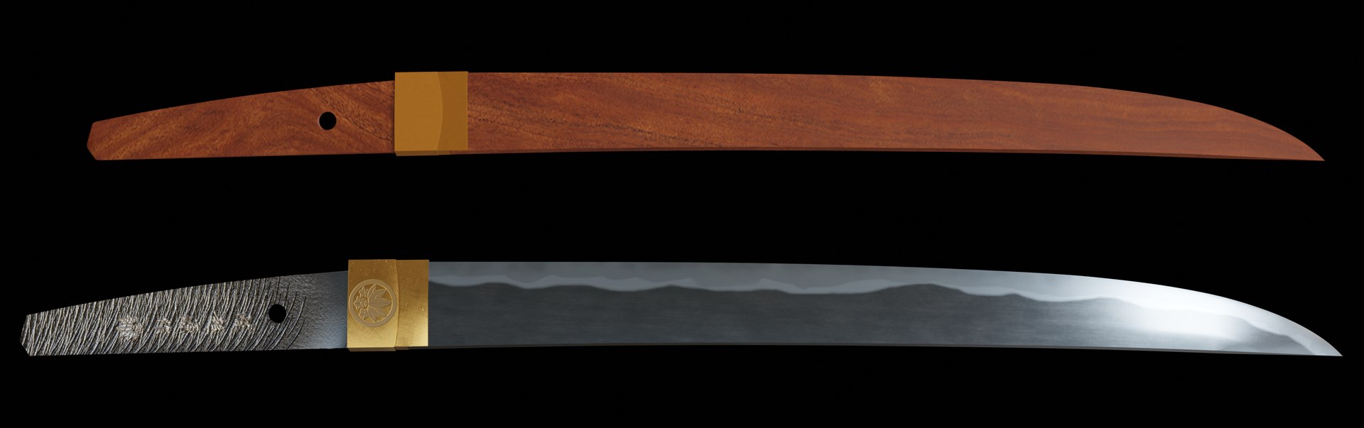 Japanese Sword Tando 3D Model - TurboSquid 1901230