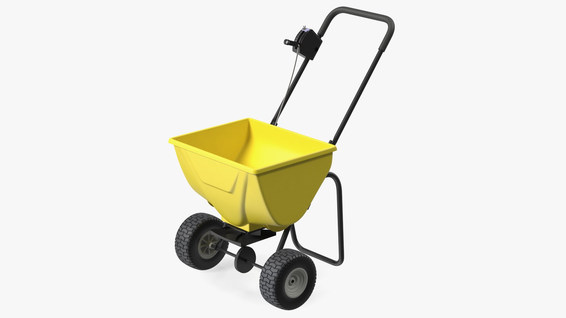 Snow Clearing Equipment Gritting Truck 3D model preview