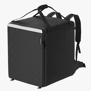 Courier Delivery Backpack Hendi Closed Black model