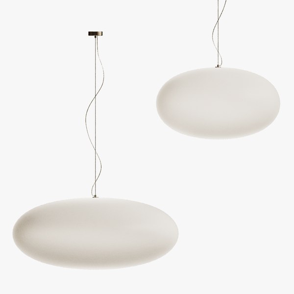 modelo 3d Vibia VOL Lámpara colgante de vidrio soplado - TurboSquid 1960817