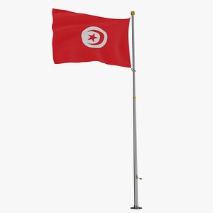 Pole Flag Tunusia