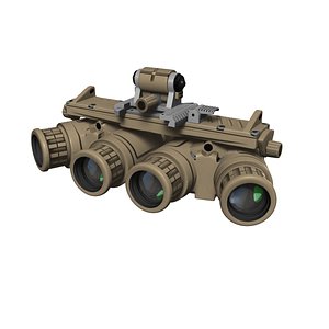 3D model night vision goggle anvis