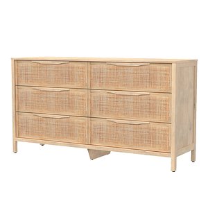 3D Four Hands Sydney 6 Drawer Dresser