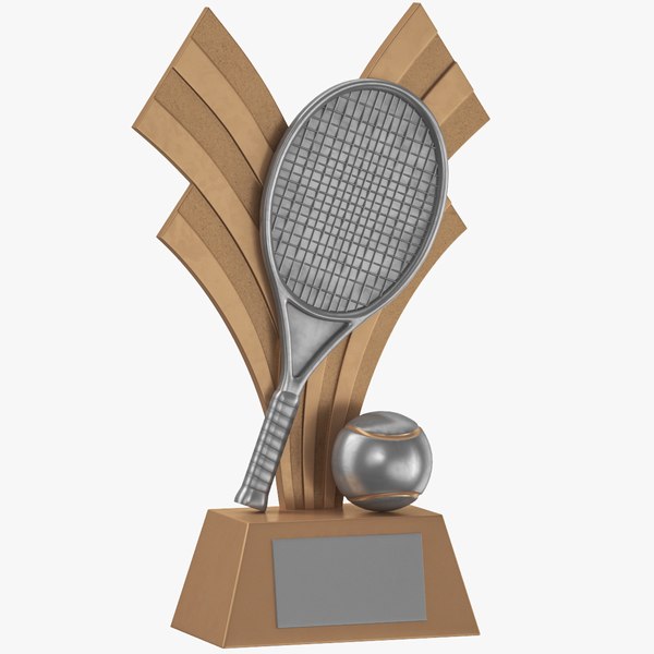 3D Tennis Trophy