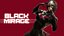Personagem feminina de super-heroína para jogos - Black Mirage
