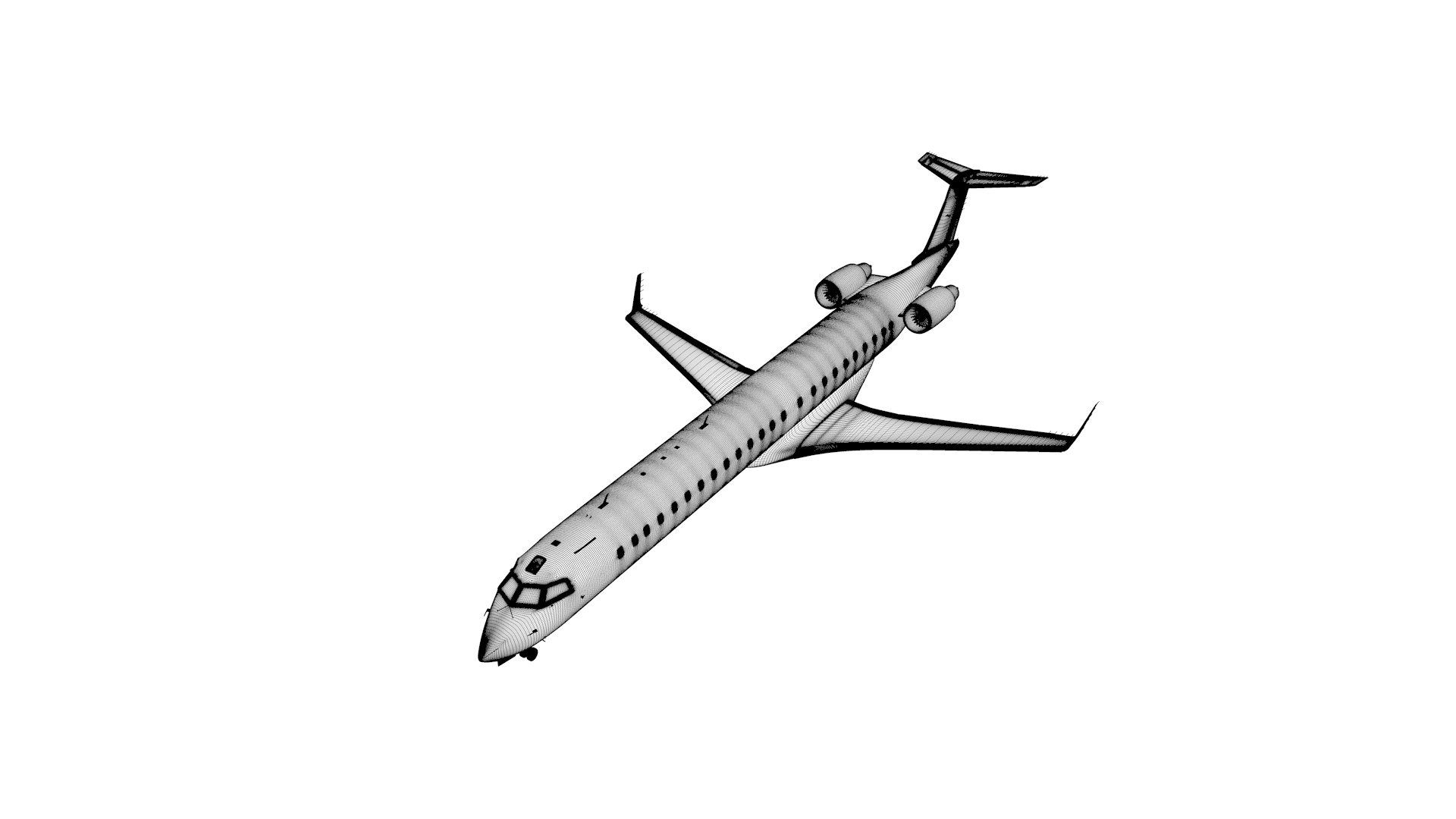 3D ValueJet CRJ900 Model TurboSquid 2215930