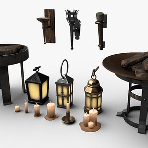 Dungeon Lights and Particles