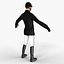 Cheval, remorque et jockey