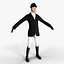 Cheval, remorque et jockey