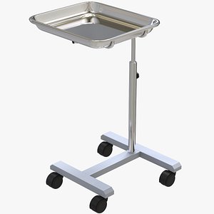 Medical Service Cart 3D