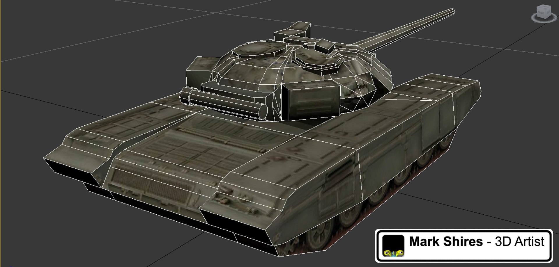 3d T-90 Tank