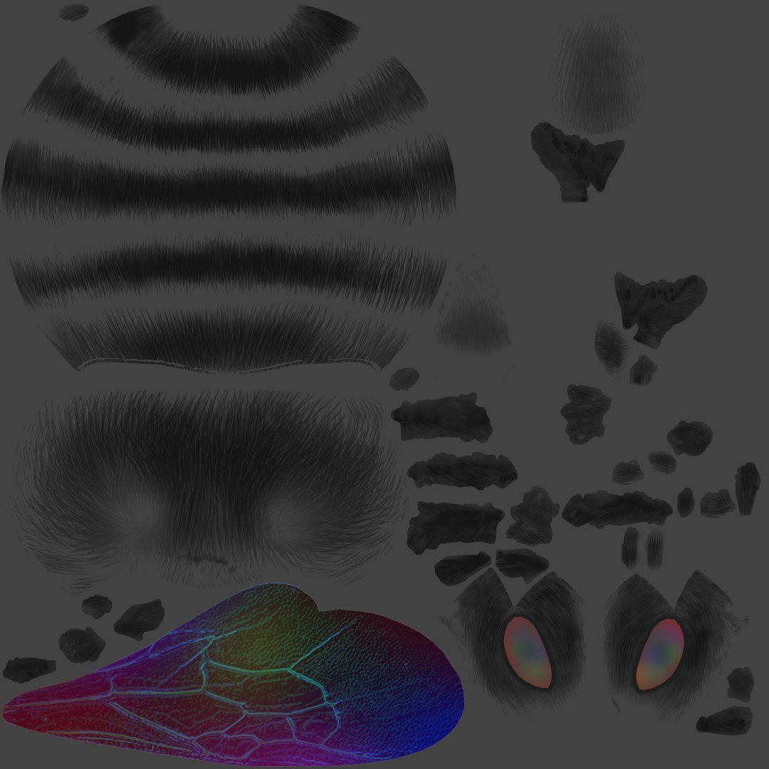 bee animal insect 3D https://p.turbosquid.com/ts-thumb/DH/ydWZQM/Qm/textures1/png/1765267904/1920x1080/fit_q87/b628fa363d4f9429736b131fdb6dacedf62397d5/textures1.jpg