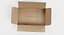 3D cardboard boxes model