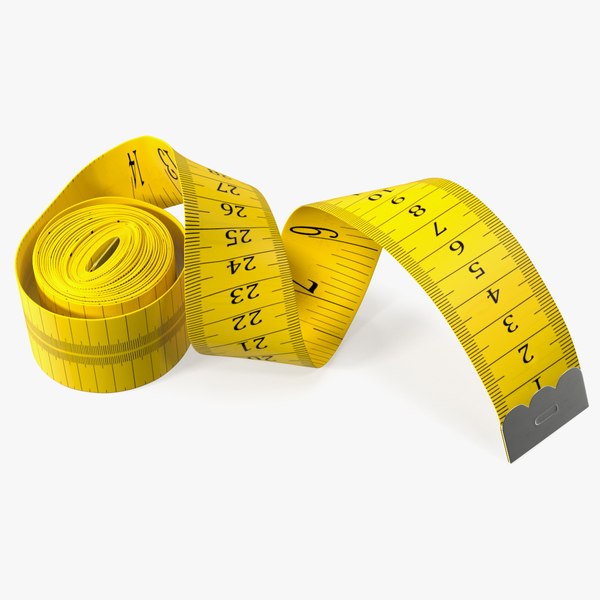 modelo 3d Medidor de sastre amarillo - TurboSquid 2146598