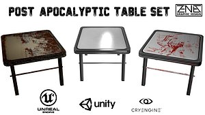 tables post apocalyptic fbx