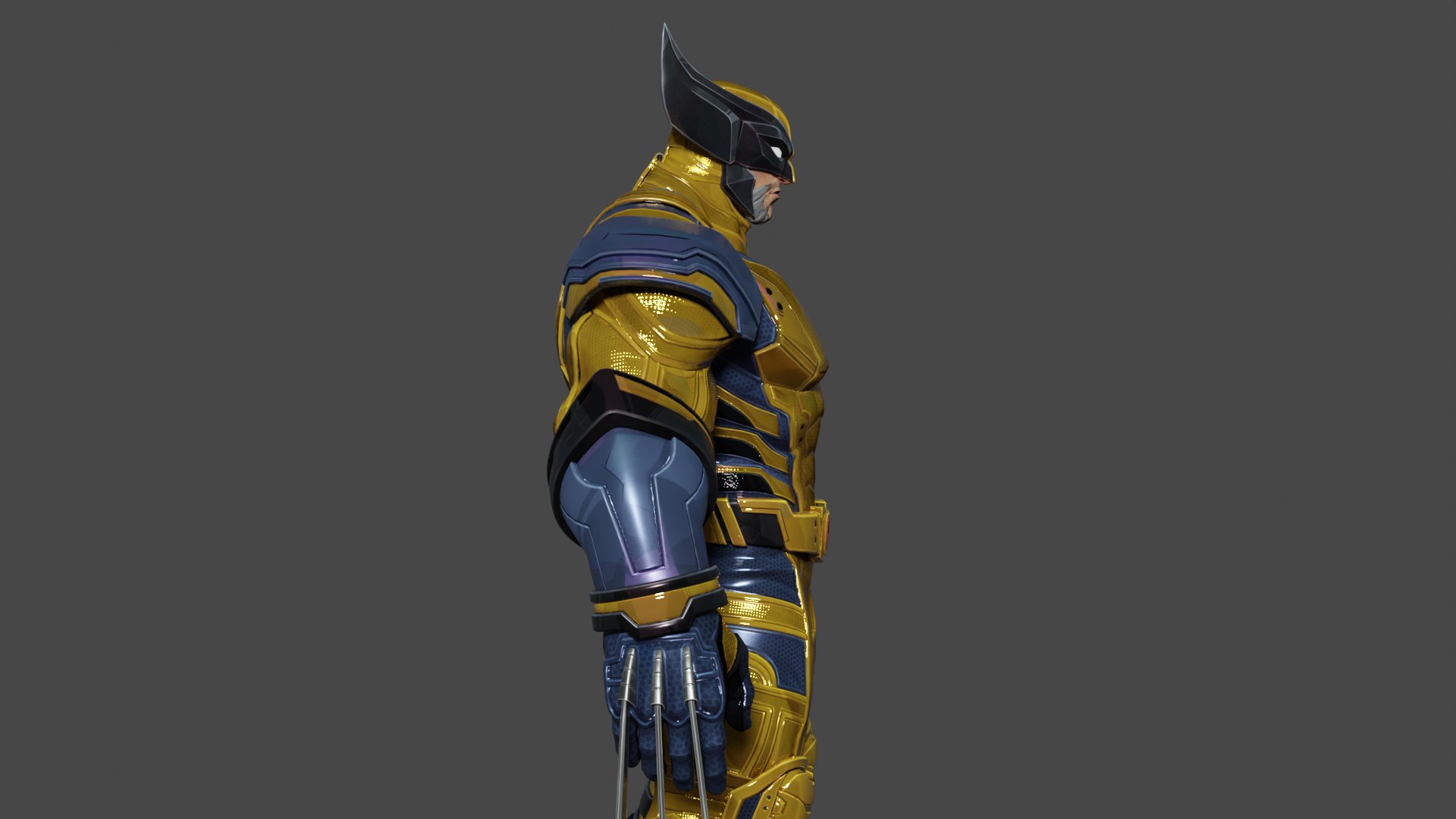 Wolverine 3D Model - TurboSquid 2401116