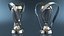 Trofeo de plata de la victoria del campeonato MLS