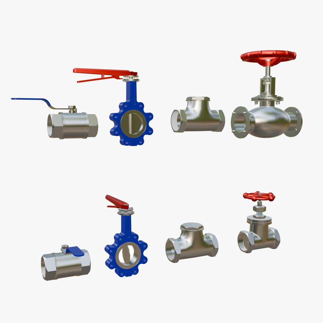 3D Valves - TurboSquid 2535664