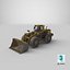 3D Dirt Loader And Excavator
