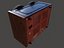Akai GX4000d Tape Recorder - PBR Game Ready model VR-AR Low-poly 3D model