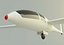 Avión planeador avioneta modelo 3d