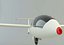 Avión planeador avioneta modelo 3d