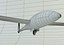 Avión planeador avioneta modelo 3d