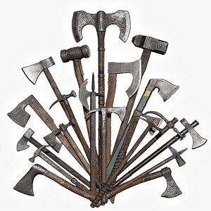 Medieval Weapon - Axes and Hammers
