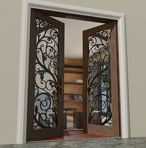 Spanish Main Entry door 3D