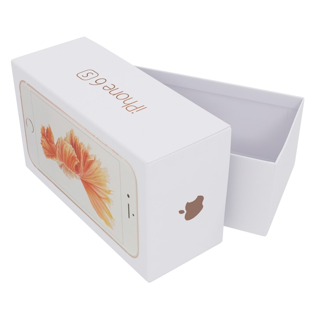3d Iphone 6s Box Model
