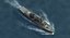 3D warships class destroyer cruiser