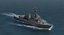 3D warships class destroyer cruiser